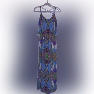 PEACH LOVE CALIFORNIA size Medium Maxi Dress